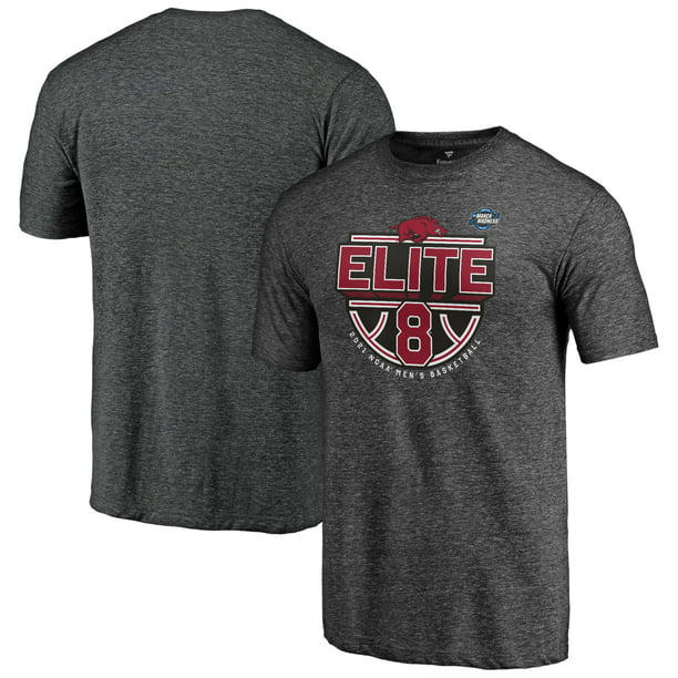 Elite Fan Shop NCAA Men's Tri Blend T Shirt Gray Retro 